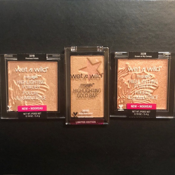 Wet N Wild Highlighter Trio Bundle - Picture 1 of 2
